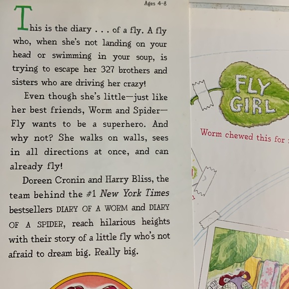 Diary of a Fly Hardback New Book - Picture 6 of 6